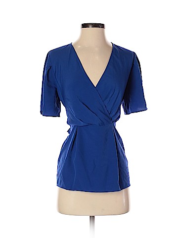 Ann Taylor Short Sleeve Blouse (view 1)