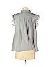 Ann Taylor LOFT Outlet 100% Polyester Gray Sleeveless Blouse Size S (petite) - photo 2