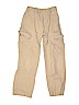 Lands' End 100% Cotton Solid Tan Casual Pants Size 7 - photo 1