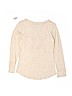 Old Navy 100% Cotton Graphic Ivory Long Sleeve T-Shirt Size 6 - 7 - photo 2