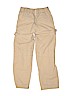 Lands' End 100% Cotton Solid Tan Casual Pants Size 7 - photo 2