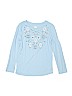 Justice Blue Long Sleeve T-Shirt Size 10 - photo 1