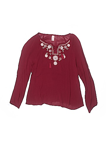 Justice Long Sleeve Blouse (view 1)