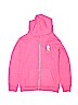Vintage Havana Graphic Pink Zip Up Hoodie Size 16 - photo 1