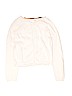 Burberry 100% Cotton Solid White Cardigan Size 12 - photo 1