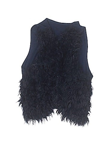 Justice Faux Fur Vest (view 1)