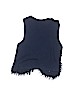 Justice 100% Cotton Blue Faux Fur Vest Size 10 - photo 2