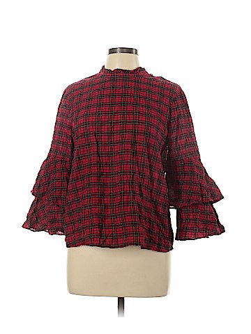 J. McLaughlin 3/4 Sleeve Blouse (view 1)