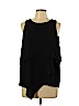 Vince Camuto 100% Polyester Black Sleeveless Blouse Size M - photo 1