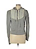 Free People 100% Cotton Gray Zip Up Hoodie Size L - photo 1