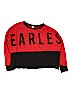 Justice 100% Cotton Red Sweatshirt Size 18 - 20 - photo 1