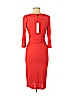 Diane von Furstenberg 100% Rayon Red Casual Dress Size 6 - photo 2