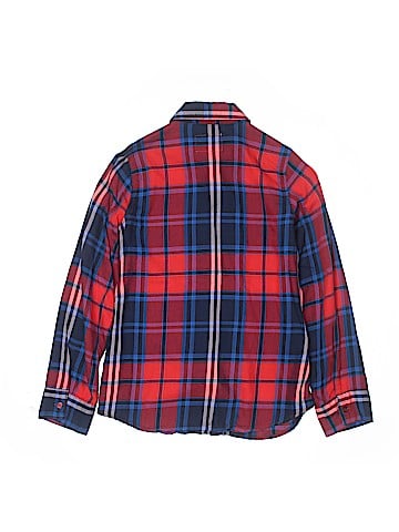 Justice Long Sleeve Button-Down Shirt (view 2)