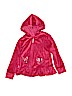Free Style 100% Polyester Pink Zip Up Hoodie Size 4T - photo 1