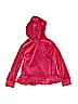 Free Style 100% Polyester Pink Zip Up Hoodie Size 4T - photo 2