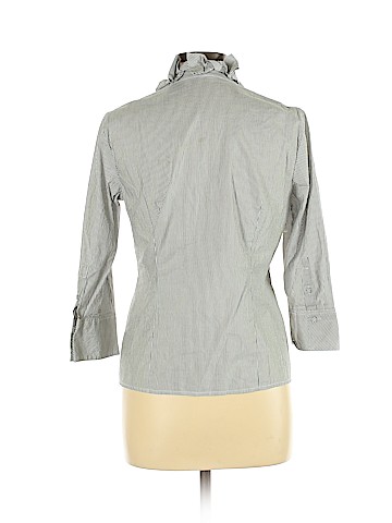 Talbots 3/4 Sleeve Button-Down Shirt (view 2)