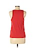 Theory Red Sleeveless Blouse Size M - photo 2