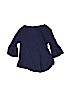 Old Navy Blue 3/4 Sleeve Top Size 3T - photo 2