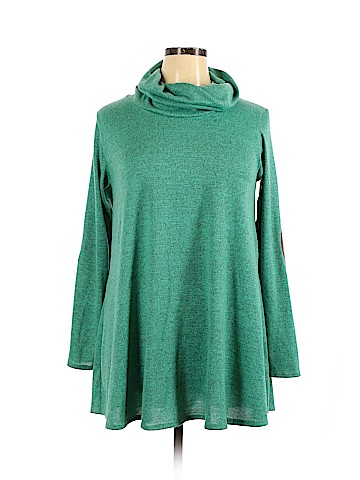 Cool Melon Turtleneck Sweater (view 1)