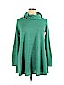 Cool Melon Green Turtleneck Sweater Size XL - photo 1