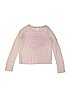 Total Girl Gray Pullover Sweater Size 6 - 7 - photo 1