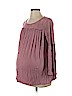Liz Lange Maternity Pink Long Sleeve Top Size S - photo 1
