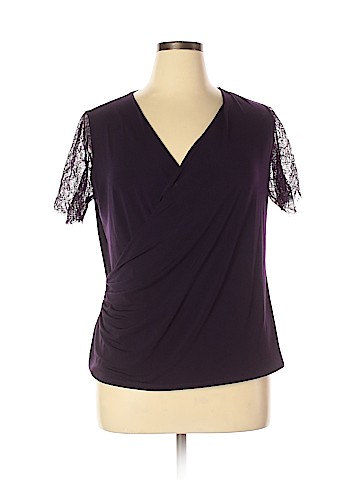 T Tahari Short Sleeve Top (view 1)