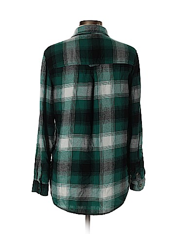 American Eagle Outfitters Long Sleeve Button-Down Shirt (view 2)