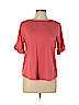 Ann Taylor Pink Short Sleeve Top Size L - photo 1