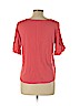 Ann Taylor Pink Short Sleeve Top Size L - photo 2