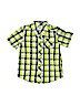 Old Navy Green Short Sleeve Button-Down Shirt Size 5 - photo 1