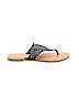Merona Black Flip Flops Size 8 - photo 1