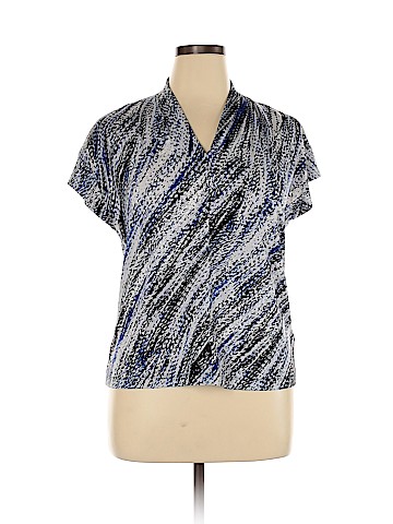 Kasper Short Sleeve Top (view 1)