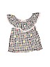 Self Esteem 100% Cotton Checkered-gingham Floral Black Dress Size 2T - photo 1