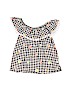 Self Esteem 100% Cotton Checkered-gingham Floral Black Dress Size 2T - photo 2