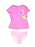 Carter's Pink Two Piece Swimsuit Size 2T - photo 1