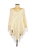 Studio M Ivory Poncho One size - photo 1