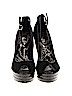 Two Lips Black Heels Size 8 1/2 - photo 2