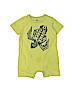 Tea 100% Cotton Green Short Sleeve Onesie Size 6-9 mo - photo 1