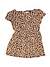 Cherokee 100% Rayon Animal Print Tan Dress Size S (kids) - photo 1