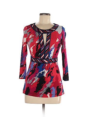 BCBGMAXAZRIA 3/4 Sleeve Blouse (view 1)