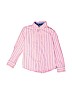 Mini Boden 100% Cotton Pink Long Sleeve Button-Down Shirt Size 6 - 7 - photo 1