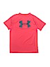 Under Armour 100% Polyester Red Active T-Shirt Size L (youth) - photo 1