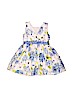 Gymboree 100% Polyester Floral White Special Occasion Dress Size 3T - photo 2