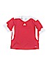 Adidas 100% Polyester Red Active T-Shirt Size 9 - 10 - photo 1