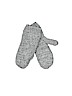 Steve Madden 100% Acrylic Solid Gray Mittens One size - photo 1