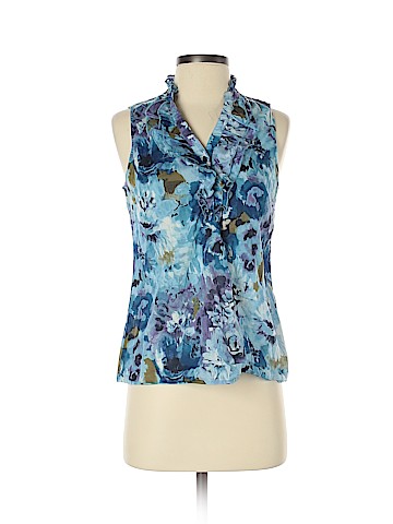 Ann Taylor LOFT Sleeveless Button-Down Shirt (view 1)