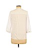 NY White 3/4 Sleeve Button-Down Shirt Size M (petite) - photo 2