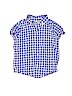 Janie and Jack 100% Cotton Blue Short Sleeve Button-Down Shirt Size 2T - photo 1