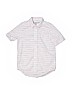 The Children's Place 100% Cotton White Short Sleeve Button-Down Shirt Size M (kids) - photo 1